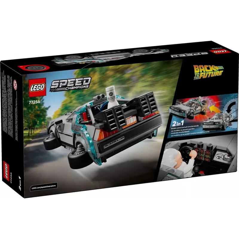 LEGO SPEED CHAMPIONS 77256 Máquina del tiempo de Regreso al futuro