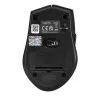 Ratón inalámbrico Logilink BT5.0, ergonómico, negro