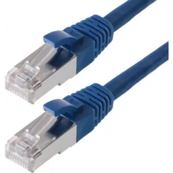 Cable de red Helos CAT6 S/FTP (PIMF) 30m azul