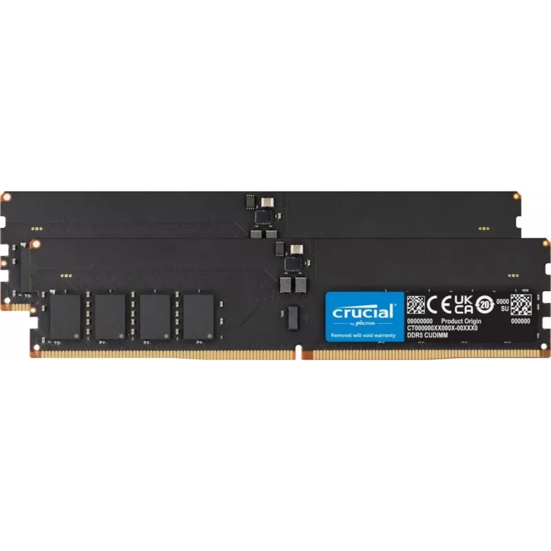 Memoria DDR5 64GB/6400 (2*32GB) CL52 CUDIMM