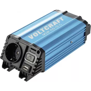 Voltcraft Inversor MSW 150-12-G 150 W 12 V/DC - 230 V/AC onda sinusoidal modificada (VC-13984525)