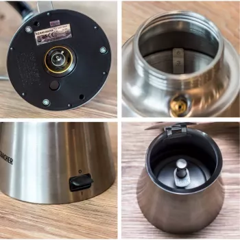 Cafetera EKO 366/E Elpresso deLuxe, cafetera de espresso