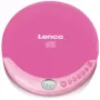 Reproductor de CD portátil Lenco CD-011 Rosa