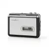 Nedis ACGRU100GY Convertidor de casete USB / 3,5 mm Alimentación USB/batería Gris