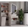 Armario de baño Nel DK 1K cesta color crema