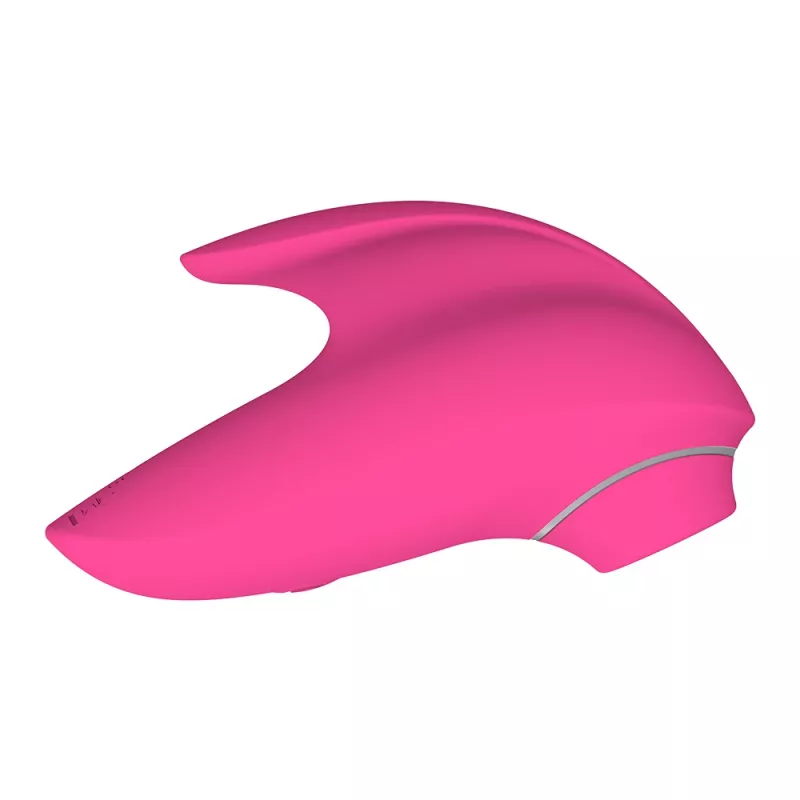 Masajeador de clítoris Erolab Dolphin VVS01r rosa — estimulador personal compacto, recargable por USB