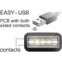 Cable USB DeLOCK 85194 USB 2.0 2 m blanco
