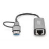 Adaptador USB Type-C Gigabit Ethernet Digitus DN-3028