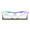 DIMM 32 GB DDR5-6000 (2x 16 GB) kit dual, memoria RAM blanca, FF4D532G6000HC38ADC01, Delta RGB, INTEL XMP