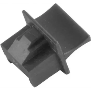ShiverPeaks BASIC-S RJ-45 Tapa antipolvo, negro