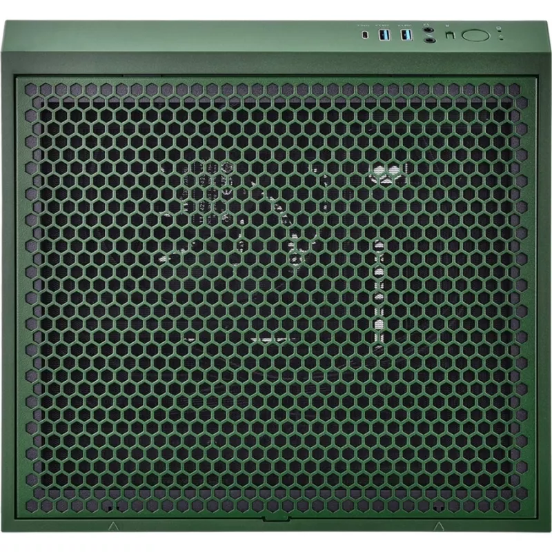 The Tower 200, Caja torre Verde oscuro, cristal templado