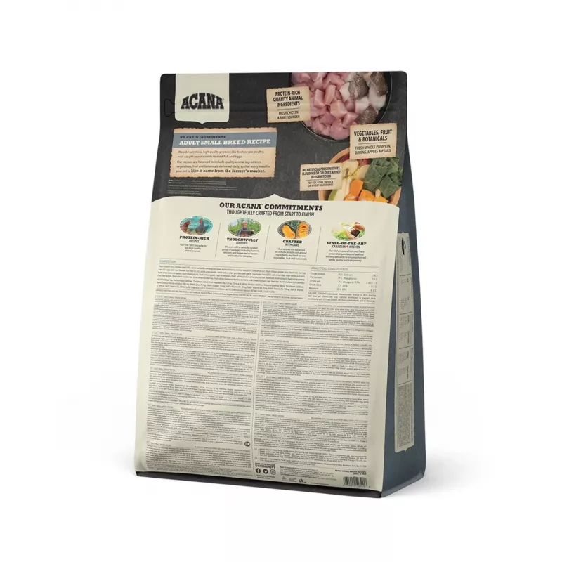 ACANA Adult Small Breed - Pienso para razas pequeñas adultas - 2 kg