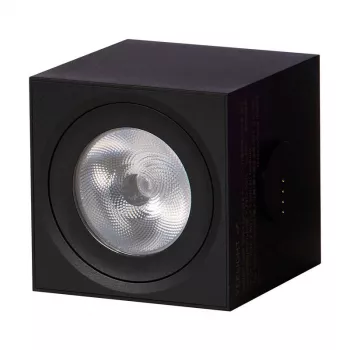 Lámpara de mesa inteligente Yeelight Cube — multicolor, Wi‑Fi/Bluetooth, 2,4 GHz, Bluetooth 5.0, AC 100–240 V, cable de 1,5 m, negra