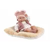 Muñeca Llorens 40 cm bebé de vinilo con rasgos realistas y cuerpo blando