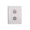 Armario rack Extralink 12U 600x450 ASP gris montaje en pared, puerta metálica