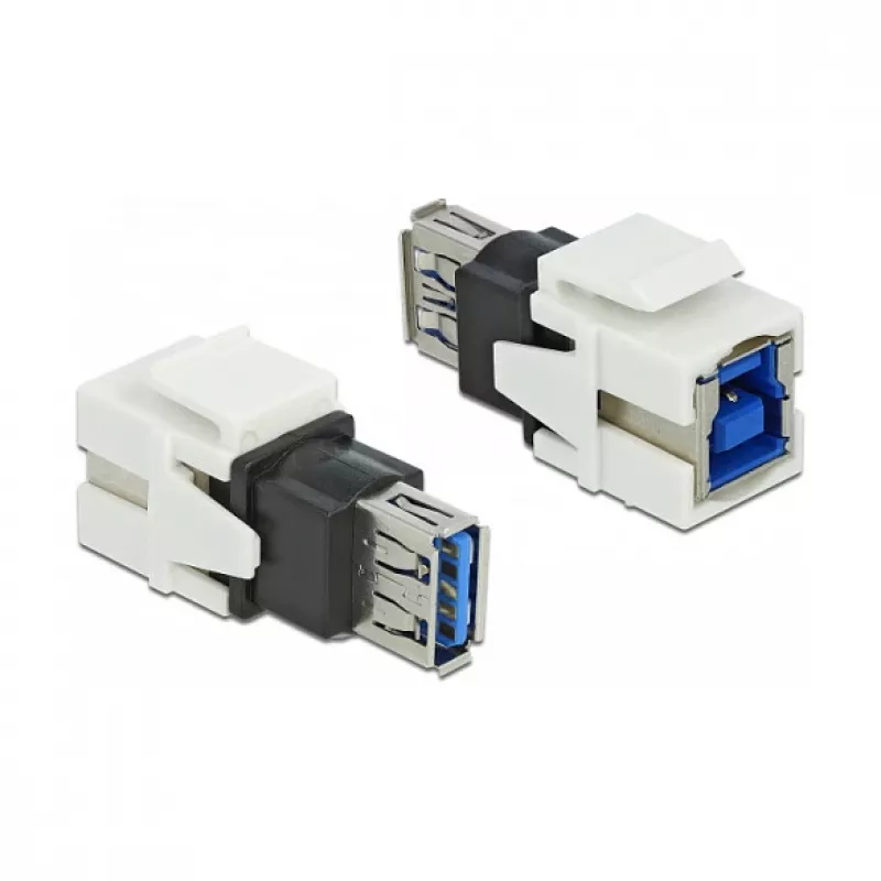 Módulo Keystone DeLOCK 86394 plano blanco USB A
