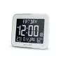 Reloj digital de pared/sobremesa muse M-090 WMC — LCD rectangular, 220×177,5×24,5 mm, pila/DC 4,5 V