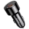 Cargador de coche Baseus CCMLC20C-01 universal negro carga rápida 12-24V