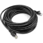 Cable Cat5E UTP, 7,5 m, negro