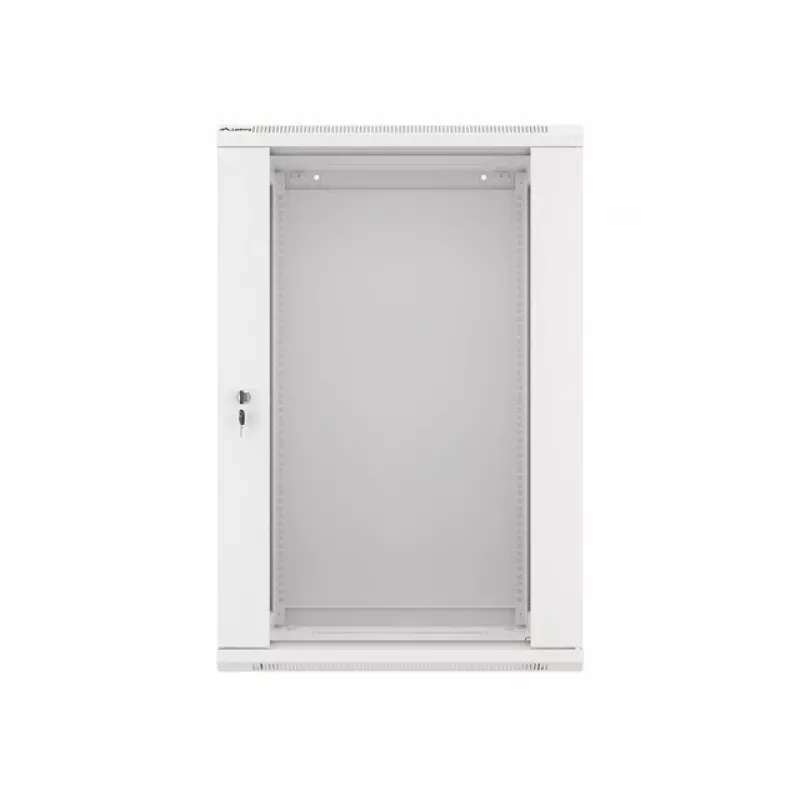 Armario de instalación de pared Lanberg 19'' 18U 600x450mm gris (puerta lisa)