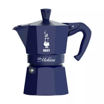 Cafetera moka BIALETTI 0005411 cafetera manual, cafetera de fogón, 0,04 L, azul