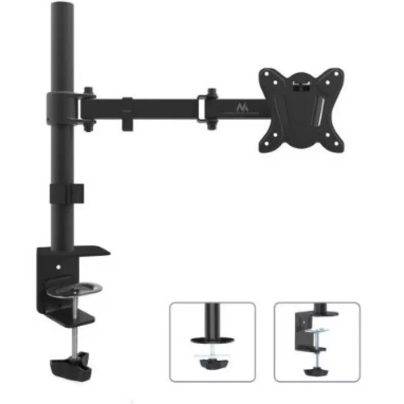 Soporte para TV Maclean MC-690 68,6 cm (27) Negro