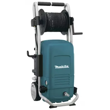 Hidrolimpiadora Makita HW151, formato vertical, negro, azul, 498 l/h, 2500 W