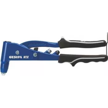 Remachadora GESIPA NTX-F para remaches de 2,4–5 mm, 260 mm de largo
