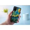 Funda protectora iKins para Samsung Galaxy S20+ — Noche estrellada negro