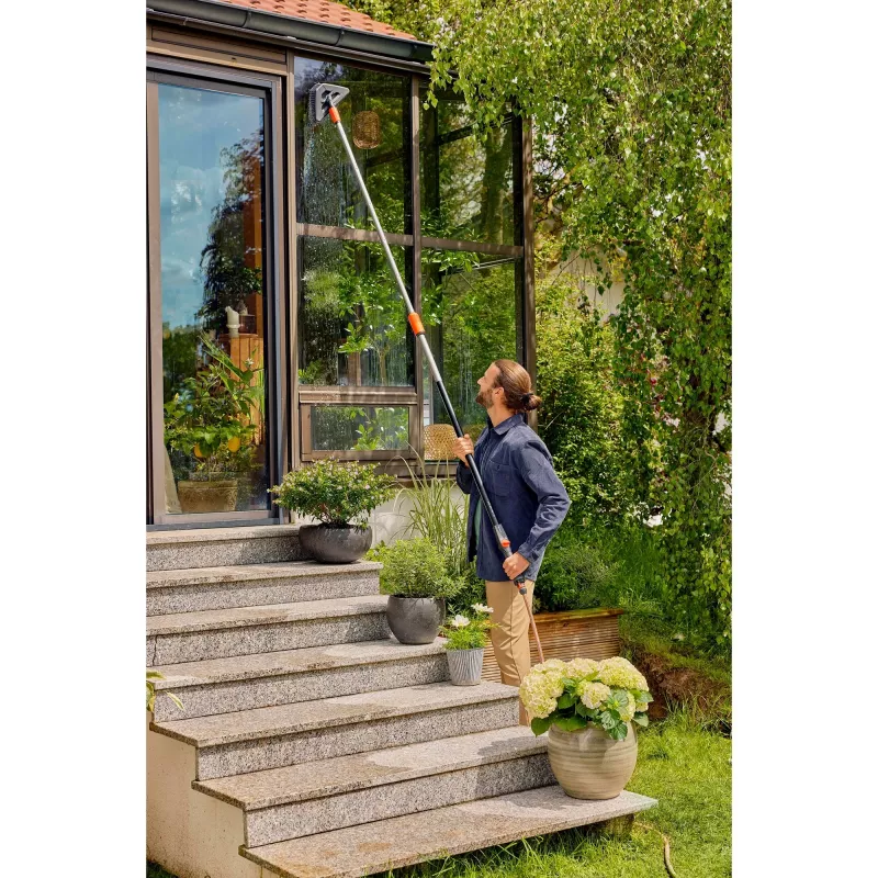 Gardena Cleansystem cepillo con mango soft flex, 18812-20