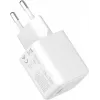 Cargador de pared USB-C 35W 3A Power Delivery 3.0 QC 3.0 blanco