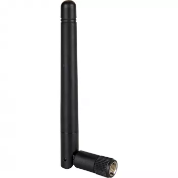 Antena Wi-Fi 802.11 b/g/n Delock RP-SMA 2 dBi omnidireccional con articulación giratoria (88339)