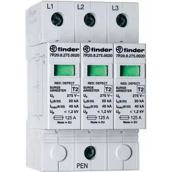 Finder protector contra sobretensiones trifásico (7P.23.8.275.1020)