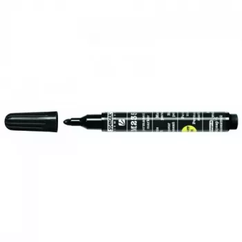 Rotulador permanente STANGER 235, 1-3 mm, punta bala, negro 1213-500 1 ud.