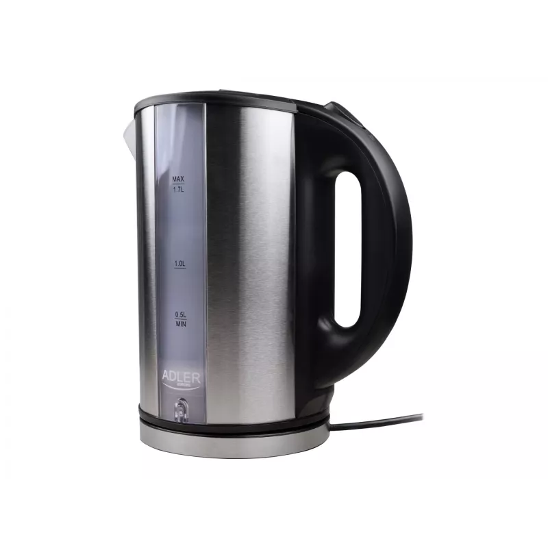 Hervidor de agua Adler AD 1216 1,7 L negro,plateado 2200 W