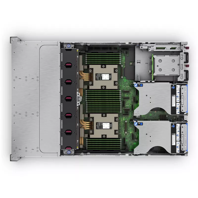 HPE ProLiant DL385 Gen11 2HE EPYC 9015 8-Core 3.5GHz 2x32GB-R 8xSFF Hot Plug 2x480GB SSD MR408i-o 2x1000W Servidor (P81842-425)
