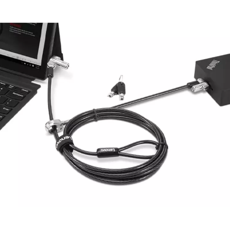 Cable de seguridad Lenovo 4XE1B81916 negro 1,8 m