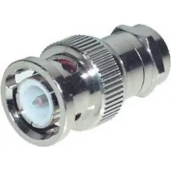 Adaptador ShiverPeaks 85331 — conector F (hembra) a conector BNC (macho) adaptador coaxial