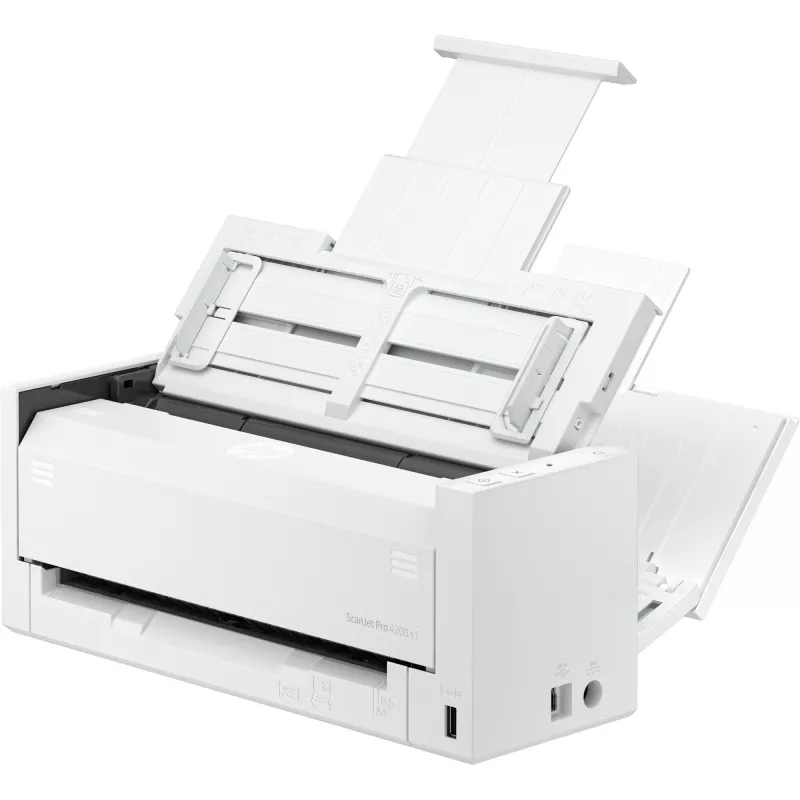 Escáner con ADF HP ScanJet Pro 4200 s1 600 x 600 DPI A4 azul blanco