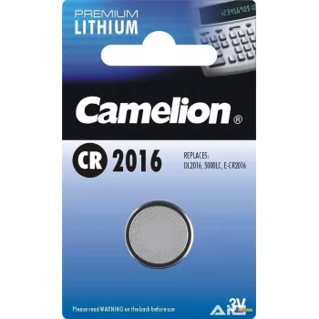 Pila desechable Camelion CR2016-BP1