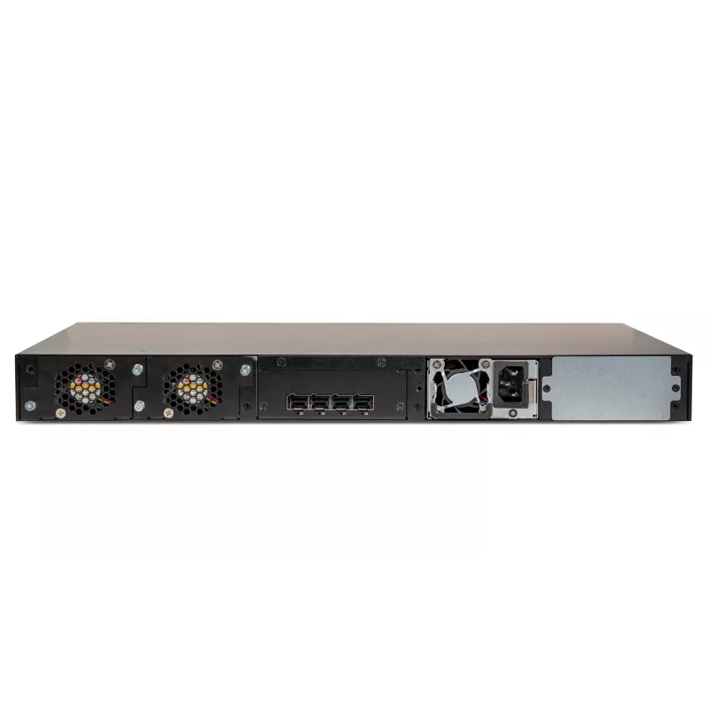 LANCOM XS-6128QF - Switch - L3 - gestionado - 16 x 10 Gigabit SFP+ + 4 x Combo 10 Gigabit SFP+/RJ-45 + 4 x Combo 25 Gigabit SFP28 (Uplink) + 2 x Combo 40 Gigabit QSFP+ (Uplink) - Ventilador