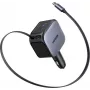 Cargador de coche UGREEN Fast 2 puertos 145W USB-C/USB-A modelo 55910B