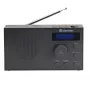 Radio DENVER DAB-51B — radio digital compacta DAB+/FM/AM, negra