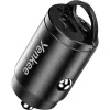 Cargador de coche YENKEE CAR 01 Power Delivery 30W 2×USB-C