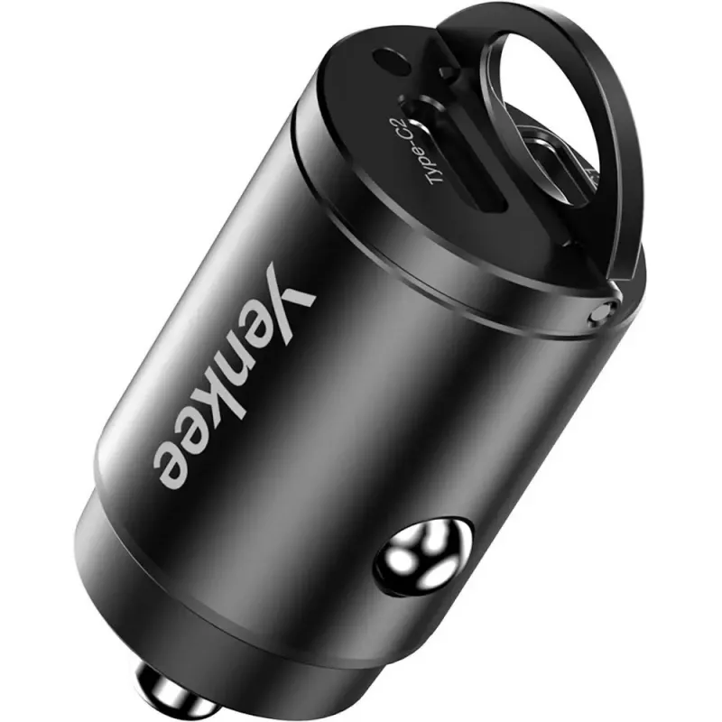 Cargador de coche YENKEE CAR 01 Power Delivery 30W 2×USB-C