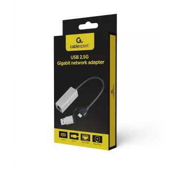 Adaptador de red PowerLine Gembird A-USB3AC-LAN2G-01 2500 Mbit/s Ethernet LAN