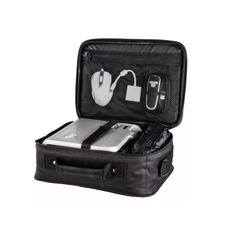 Hama 00101066 Sportsline bolsa para proyector, talla L, Polytex, 390 x 270 x 150 mm, negra