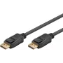 Goobay | Cable de conexión DisplayPort a DisplayPort | 64799 | Negro | 3 m