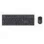 Conjunto de teclado y ratón WKM-200 negro