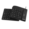 Teclado LogiLink ID0019A universal USB QWERTZ alemán negro